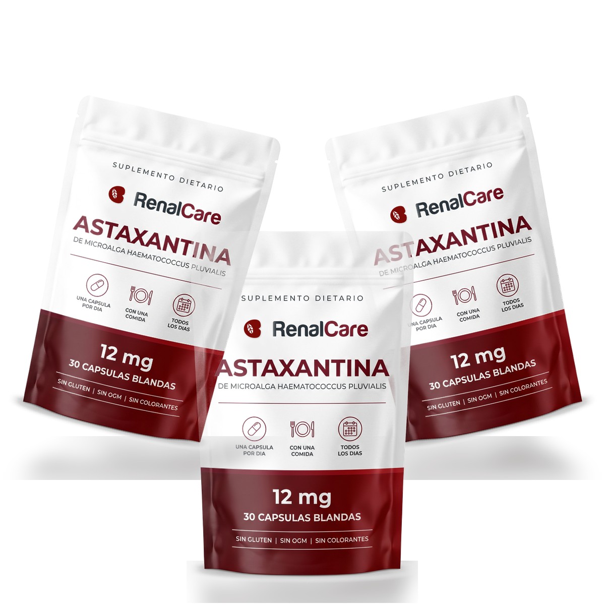Pack de 3 unidades de RenalCare Astaxantina